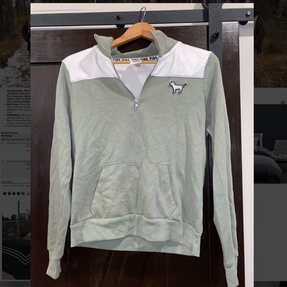 green sweater from pink - Picture 1 of 4